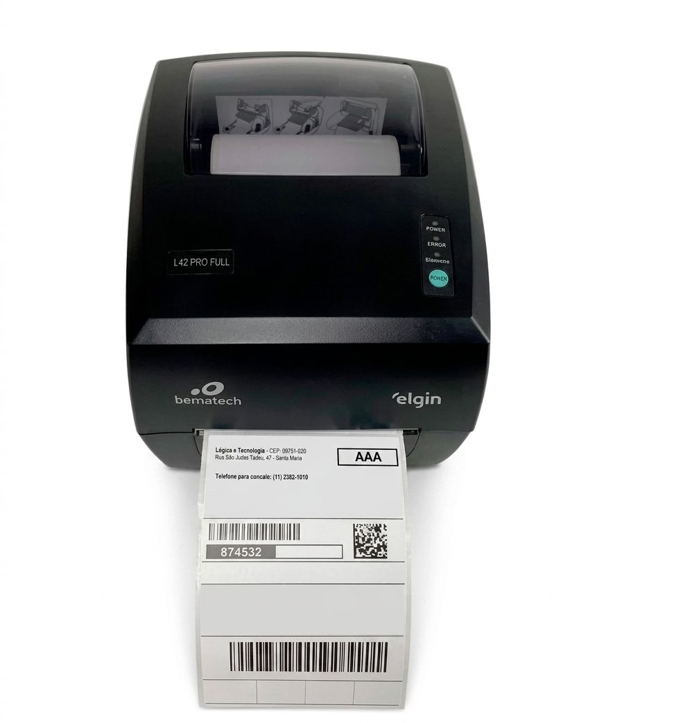Impressora de Etiqueta Elgin L42 Pro Full